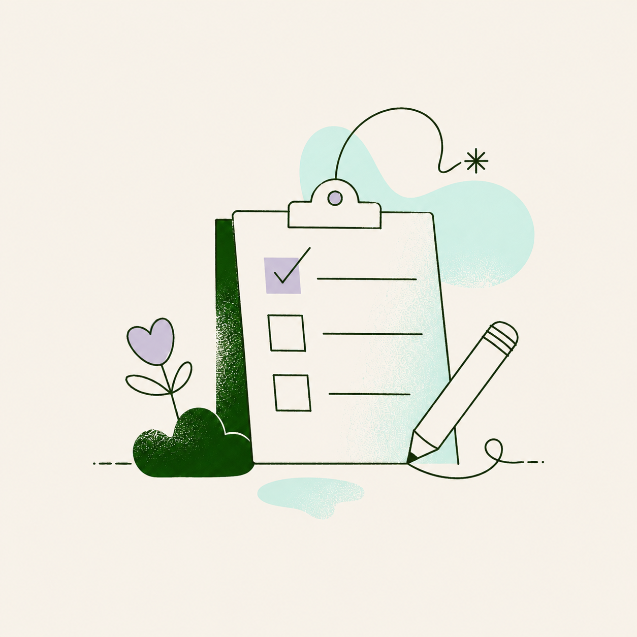 A clear checklist translating complex property information into plain language